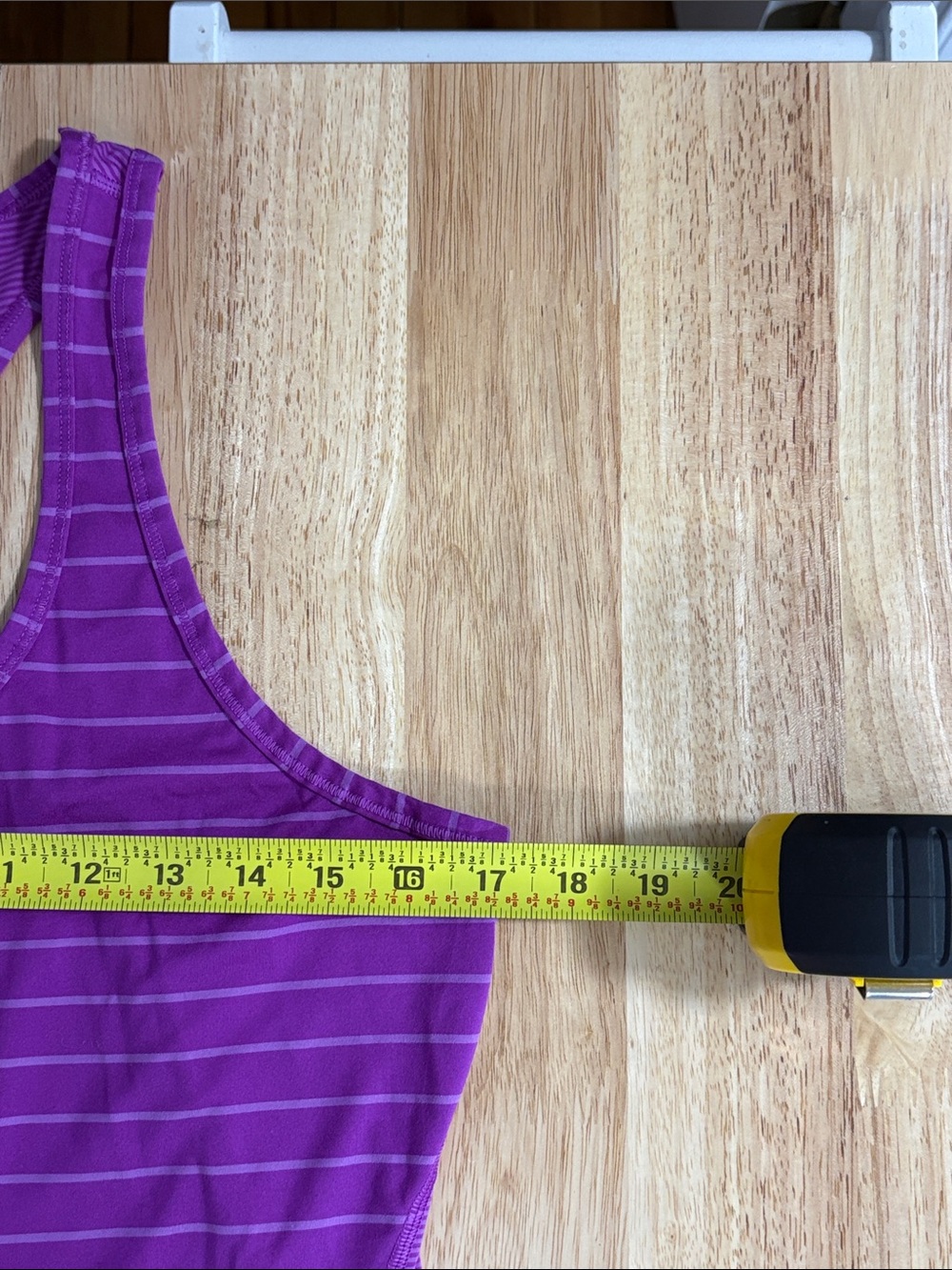Athleta Magenta-Striped Racerback Tank - Picture 6 of 7